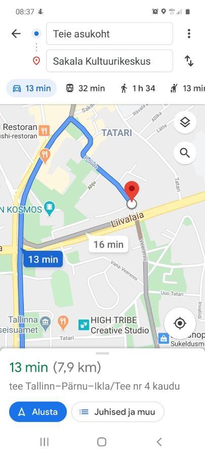 3 Room Central Apartmend 90M2 Parking For One Car Fifth Floor And The Building Does Not Have An Elevator Tallinn Exterior photo
